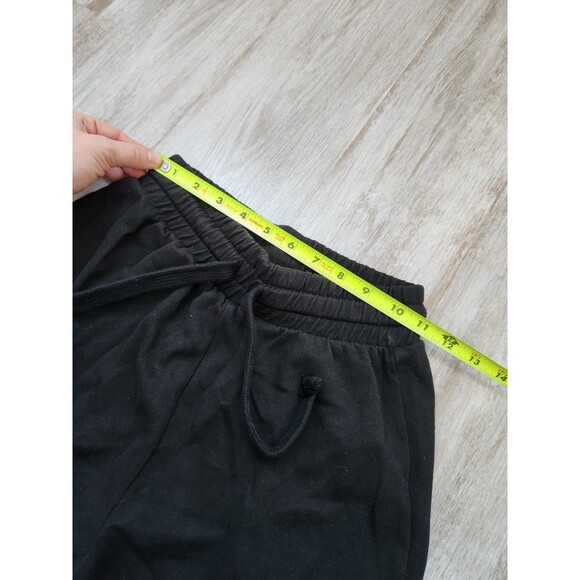 Zara Cargo Joggers Black Drawstring Tapered Leg Stretch Womens Sz S EUC - Picture 7 of 10